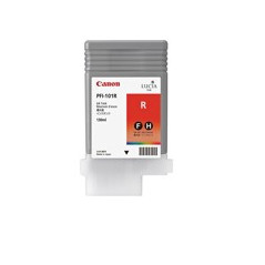Cartucho canon pfi - 101r foto rojo ipf5000 -  ipf5100 -  ipf6100 -  ipf6200