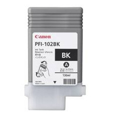 Cartucho canon pfi - 102 negro ipf500 -  ipf510 -  lp17 -  ipf600 -  ipf610 -  ipf605 -  lp24 -  ipf650 -  ipf655 -  ipf700 -  i
