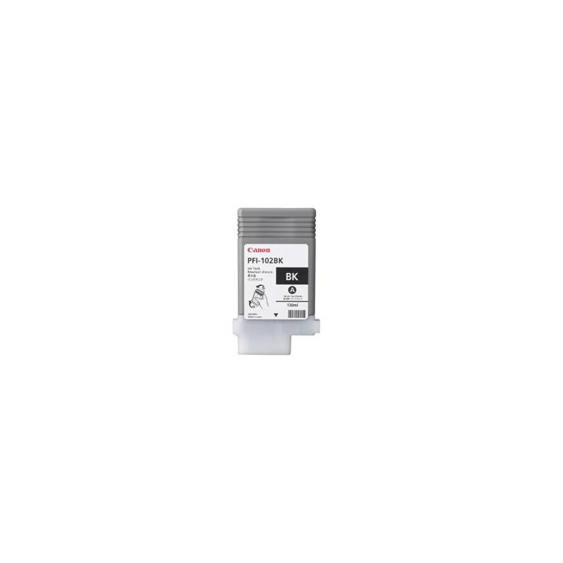 Cartucho canon pfi - 102 negro ipf500 -  ipf510 -  lp17 -  ipf600 -  ipf610 -  ipf605 -  lp24 -  ipf650 -  ipf655 -  ipf700 -  i