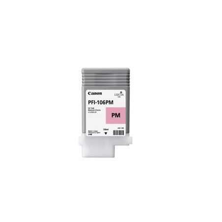 Cartucho canon pfi106pm foto magenta ipf6300s -  ipf6400s -  ipf6300 -  ipf6350 -  ipf6400 -  ipf6450