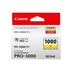 Cartucho canon pfi - 1000y amarillo pro - 1000