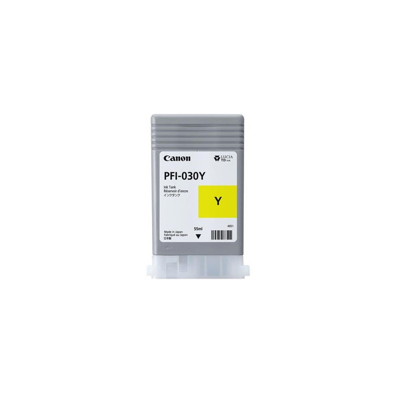 Cartucho canon pfi - 030 amarillo ta - 20ta - 20 mfp l24eita - 30ta - 30 mfp l36ei