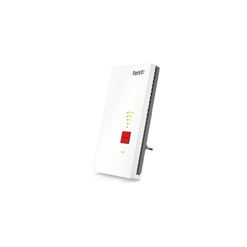Repetidor wifi - extensor de cobertura fritz! 2400mbps - mesh - lan gigabit - bajo consumo - wps