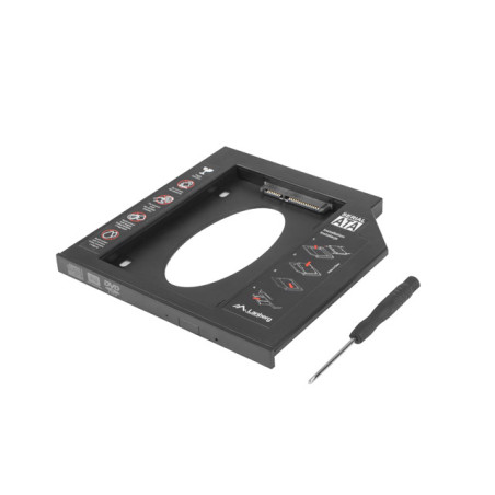 Adaptador lanberg disco duro 2.5 pulgadas 7mm