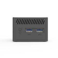 Mini ordenador leotec lempc06g n100 8gb 128gb gris - windows 11 pro preinstalado - licencia de activacion no incluida