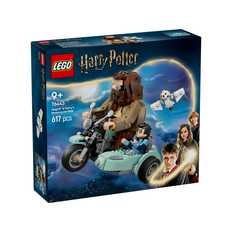 Lego harry potter viaje en moto de hagrid