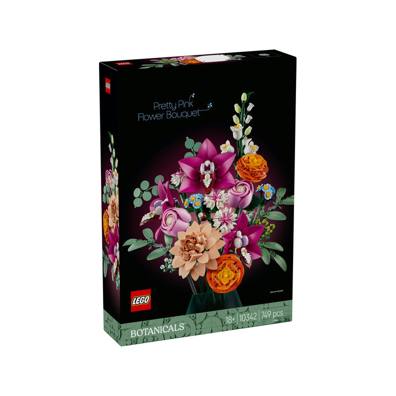 Lego ramo de flores fantasa en rosa