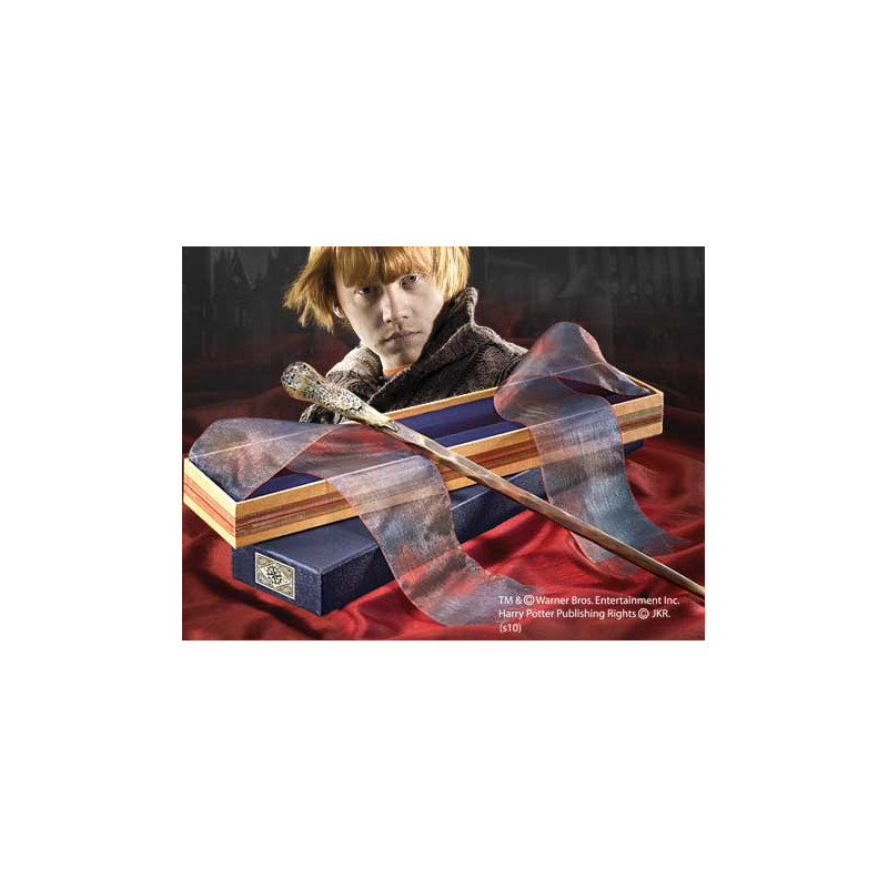 Replica the noble collection harry potter varita de ron weasley