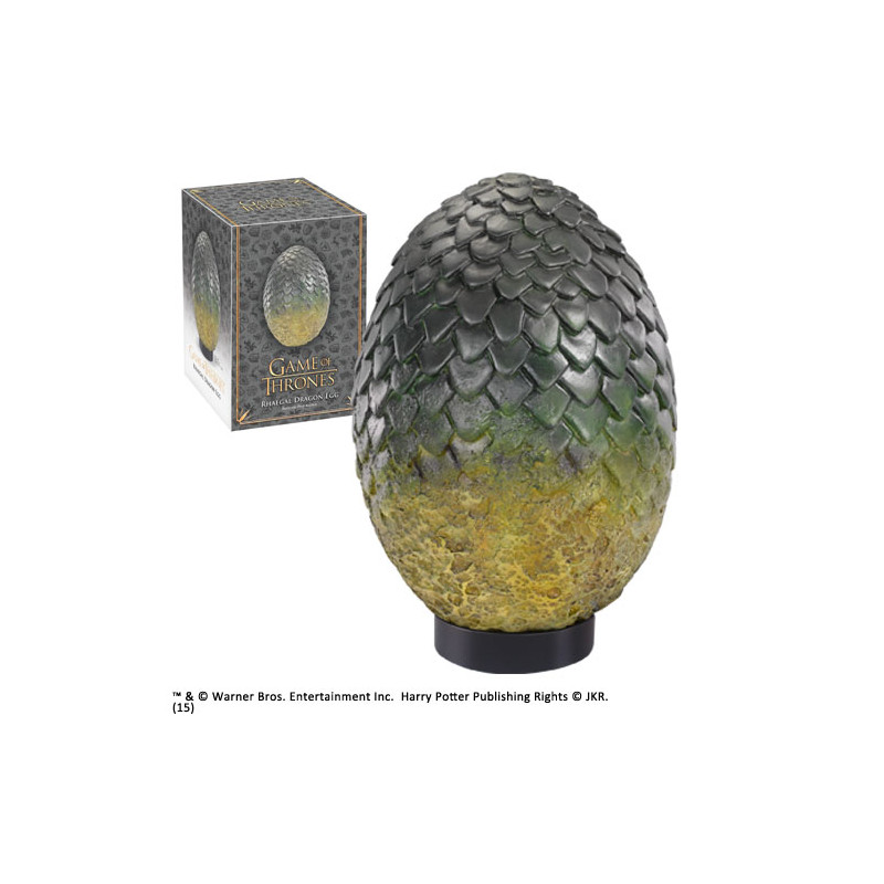 Rplica the noble collection juego de tronos huevo de dragon rhaegal 20.32 cm