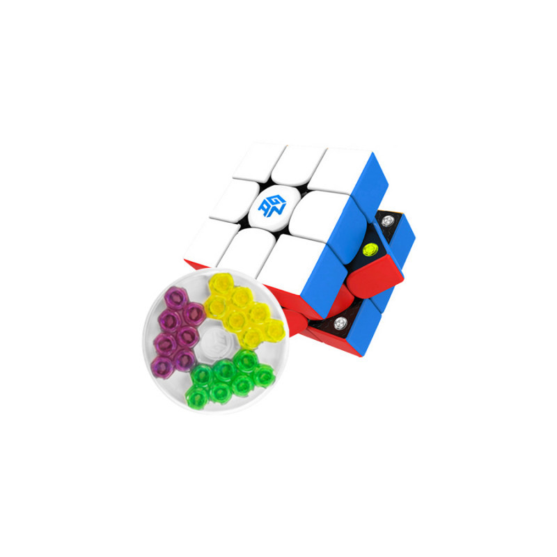 Cubo de rubik gan 356 m 3x3 magnetico stk multicolor