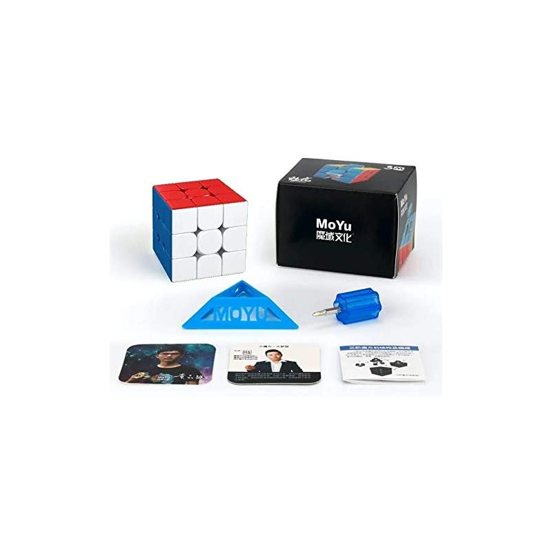 Cubo de rubik moyu meilong 3x3 magnetico stk