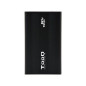 Caja externa tooq tqe - 2524b 2.5 pulgadas 9.5mm sata usb 3.0 negro
