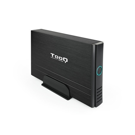 Caja externa tooq tqe - 3520b para hdd 3.5 pulgadas sata usb 2.0 negro