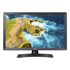 LG HD 24TQ510S-PZ TV 59,9 cm (23.6") Smart TV Wi-Fi Nero, Grigio 250 cd m²