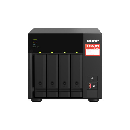 Servidor nas qnap ts - 473a - 8g 8gb 2.5g 4 compartimientos