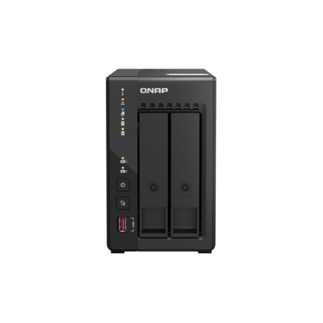 Servidor nas qnap ts - 253e - 8g 8gb gigabit ethernet