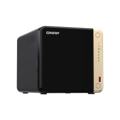 QNAP TS-464 NAS Tower Intel® Celeron® N5095 8 GB DDR4 0 TB QNAP QTS Black