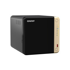 QNAP TS-464 NAS Tower Intel® Celeron® N5095 8 GB DDR4 0 TB QNAP QTS Black