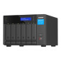 QNAP TVS-h674 NAS Tower Intel® Core™ i3 i3-12100 16 GB DDR4 0 TB QuTS hero Nero