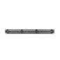 Patch panel lanberg 24 puertos 1u cat.6 sftp 19 pulgadas rack negro