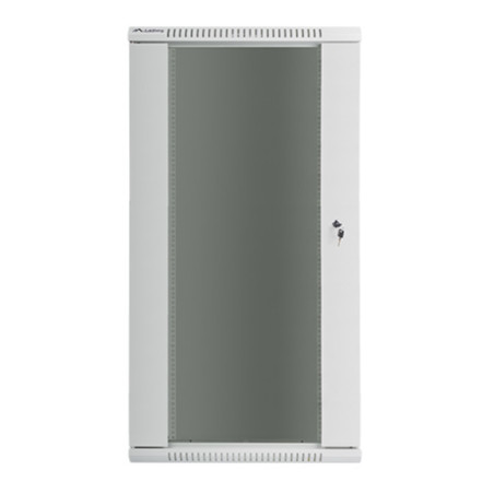 Armario rack lanberg 19 pulgadas 27u 600x450 cabinet wall - mount (flat pack) gris v2