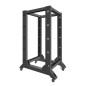 Armario lanberg abierto rack 19 pulgadas 22u -  600x800 negro