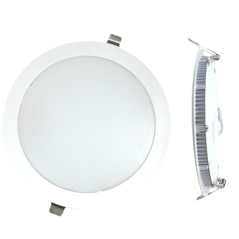 Bombilla led silver electronic downlight 18w -  6000k -  1.450 lm -  120 - luz fria -  blanco -  a+