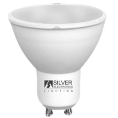 Bombilla led silver electronic eco multi led dicroica 7w44w -  gu10 -  6000k -  120 567 lm -  luz fria -  a+