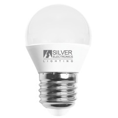 Bombilla led decorativa silver electronics esferica 7w70w -  e27 -  3000k -  620 lm -  luz calida -  a+