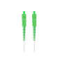 Latiguillo fibra optica sc - apc lanberg 40m mono simplex g657a2 lszh blanco