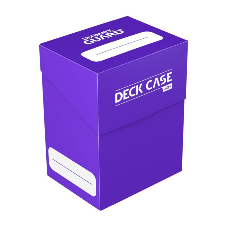 Caja de cartas ultimate guard deck case 80+ tamao estndar violeta