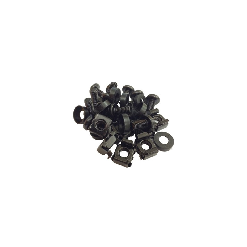 Kit de tornillos y tuercas wp 20 piezas para rack