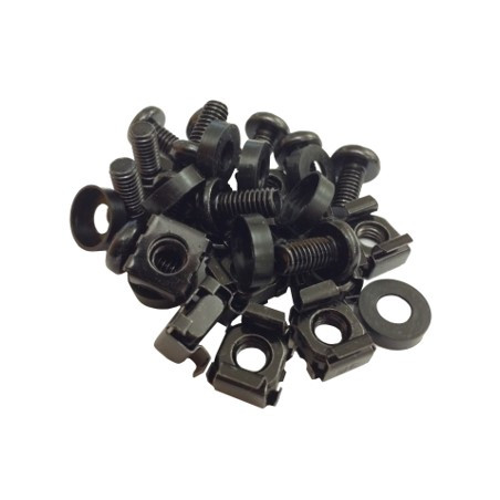 Kit de tornillos y tuercas wp 20 piezas para rack