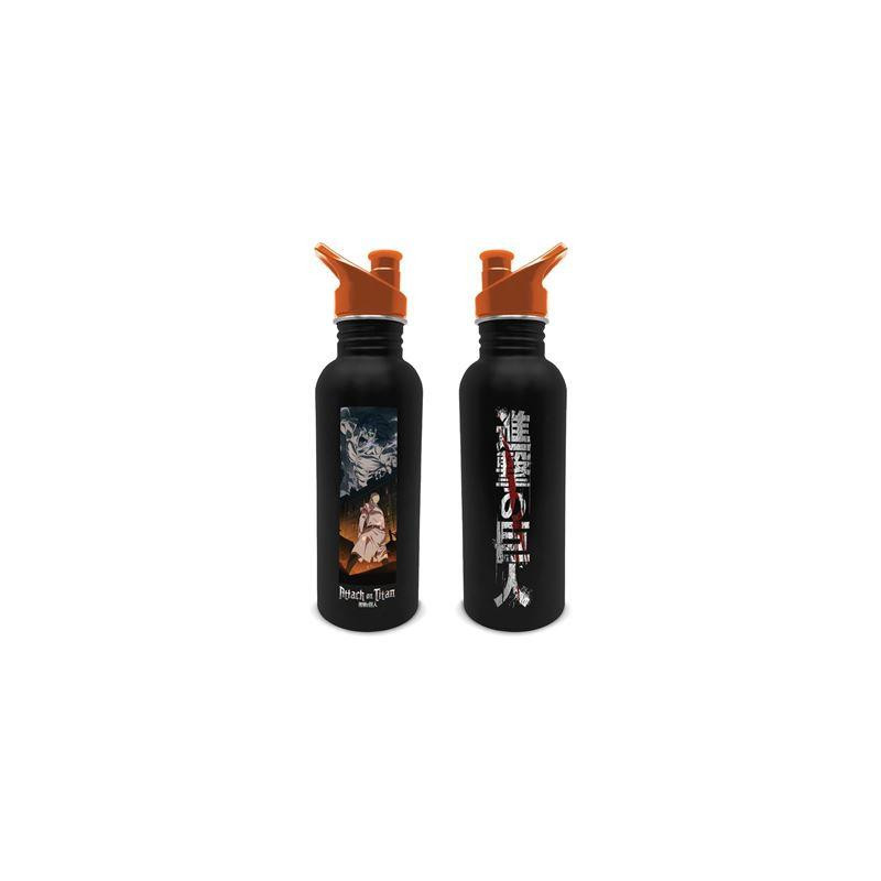 Botella de acero pyramid atack on titan 700 ml