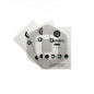 Laminas de proteccion frontales qcharx hidrogel autoreparacin qx1 25 unidades
