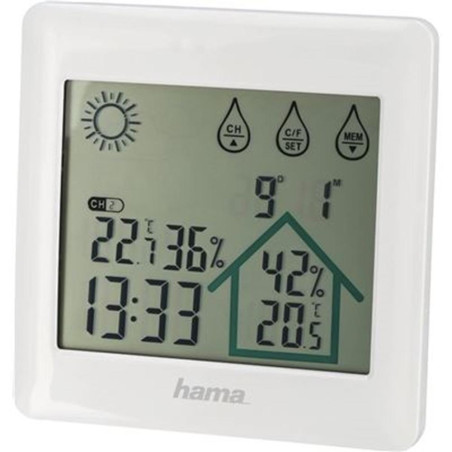Estacion meteorologica hama action blanco