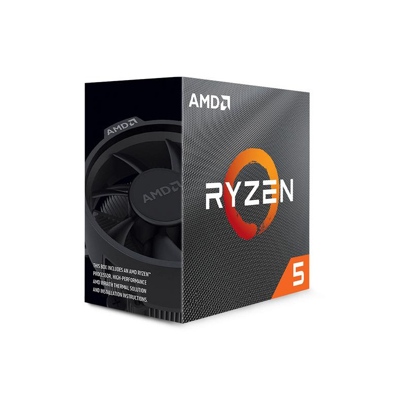 AMD CPU RYZEN 5, 5500, AM4, 4.20GHz 6 CORE, CACHE 19MB, 65W WRAITH STEALTH COOLER AMD CPU RYZEN 5, 5500, AM4, 4.20GHz 6 CORE, CACHE 19MB, 65W WRAITH STEALTH COOLER