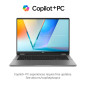 NB ASUS Vivobook Flip TP3407SA-QL011W 14" OLED TOUCH INTEL CORE ULTRA 5 226V 16GB ON BOARD SSD512GB W11