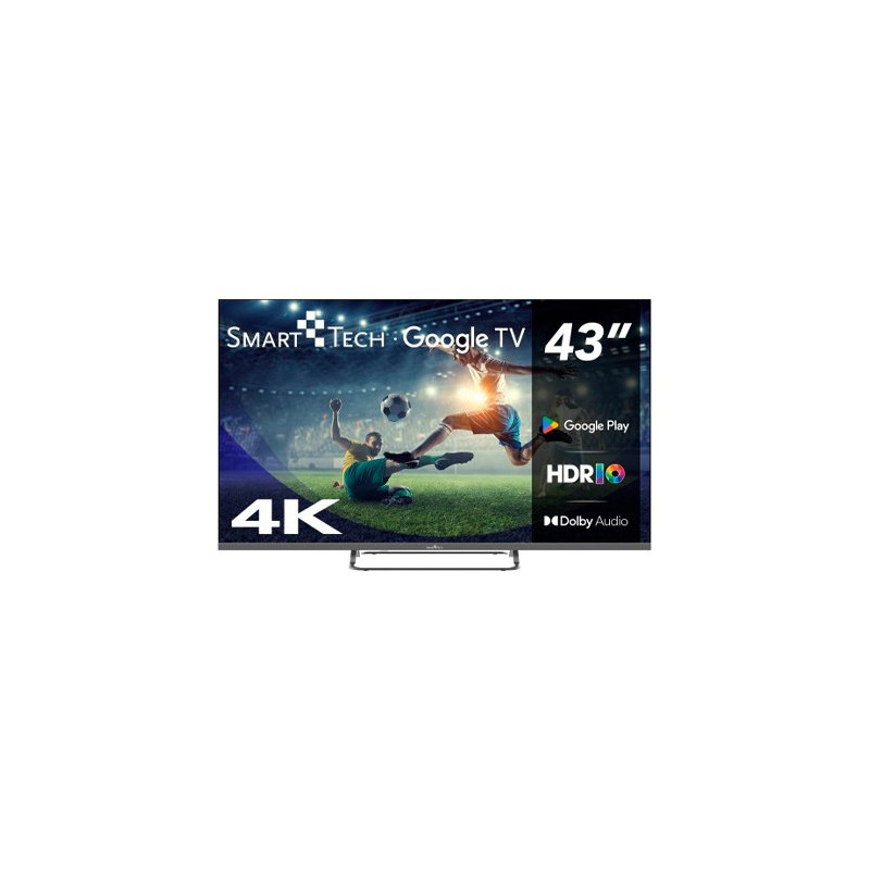 TELEVISIÓN LED SMART TECH UHD 43  43UG02V GOOGLE TV