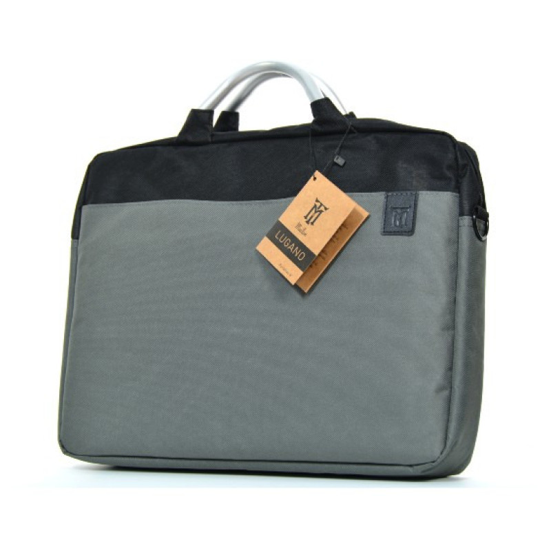 Maletin maillon business lugano 16 pulgadas gris