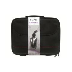 Kit ewent bolsa notebook para portail 15.6 pulgadas + mouse raton usb