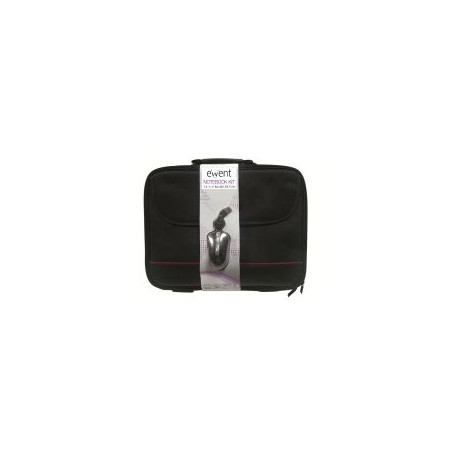 Kit ewent bolsa notebook para portail 15.6 pulgadas + mouse raton usb