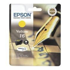 Cartucho tinta epson t162440 amarillo  wf - 2010 - 2510 - 2520 - 2530 - 2540 -  pluma