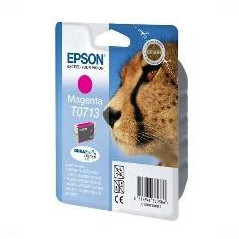 Cartucho tinta epson c13t07134012 magenta 7ml stylus d78 - 92 -  120 -  dx40x0 -  44x0 -  50x0 -  60x0 -  74x0 -  84x0 -  7000f 