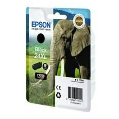 Cartucho tinta epson t243140 negro xl para epson xp - 750 c13t24314010 -  elefante