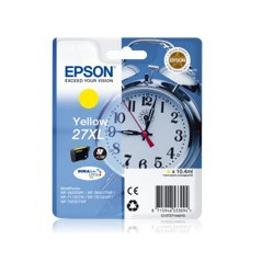 Cartucho tinta epson t271240 27xl amarillo wf - 3620 - 3460dtwf - dwf -  despertador