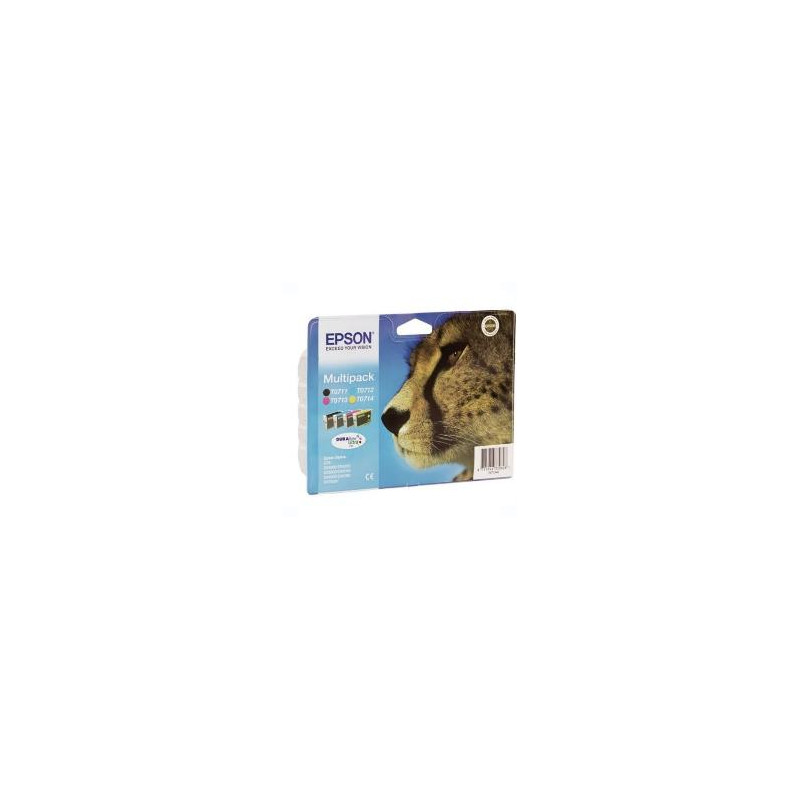 Multipack tinta epson c13t07154012 stylus d78 -  92 -  120 -  dx40x0 -  44x0 -  50x0 -  60x0 -  74x0 -  guepardo