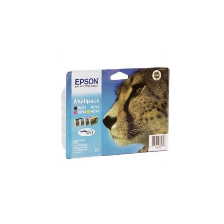 Multipack tinta epson c13t07154012 stylus d78 -  92 -  120 -  dx40x0 -  44x0 -  50x0 -  60x0 -  74x0 -  guepardo