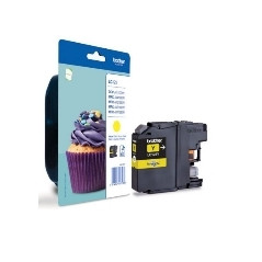Cartucho tinta brother lc123y amarillo 600 paginas dcpj4110dw -  mfcj4410dw - mfcj4510dw - mfcj4710dw