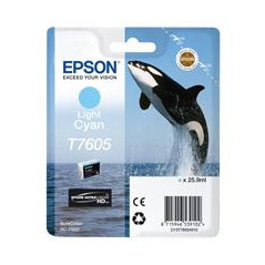 Cartucho tinta epson t760540  cian claro supercolor p600sc - p600 -  orca